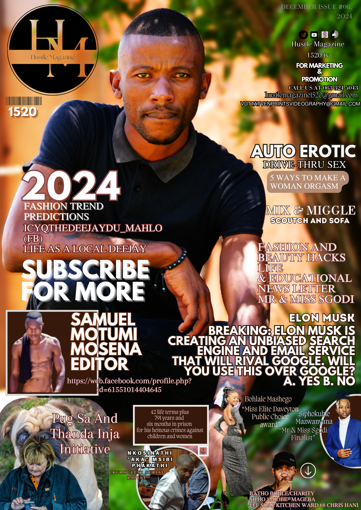 Hustle Magazine 1520 Issue number 6